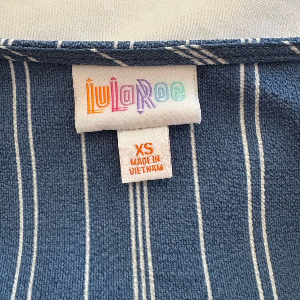 Lula Roe striped button down - Picture 3 of 3